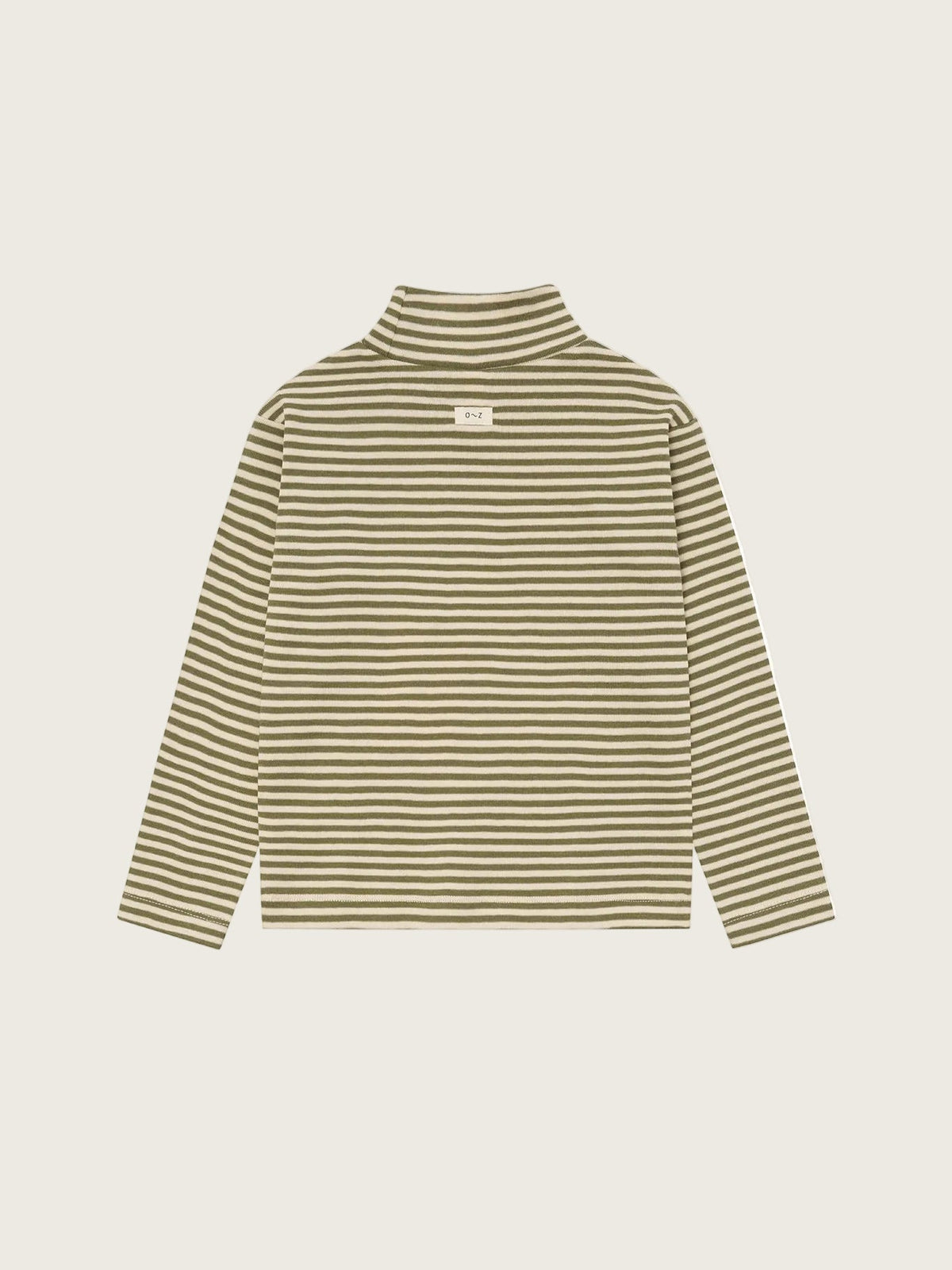 Organic Zoo Fern Stripes Turtle Neck Top image 6