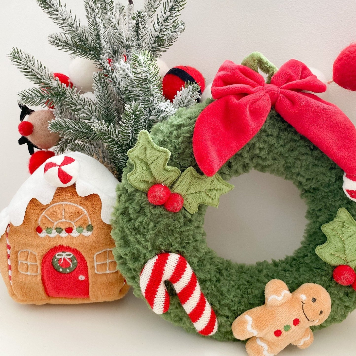 Festive Wreath - Green MON AMI - enjoykidsus