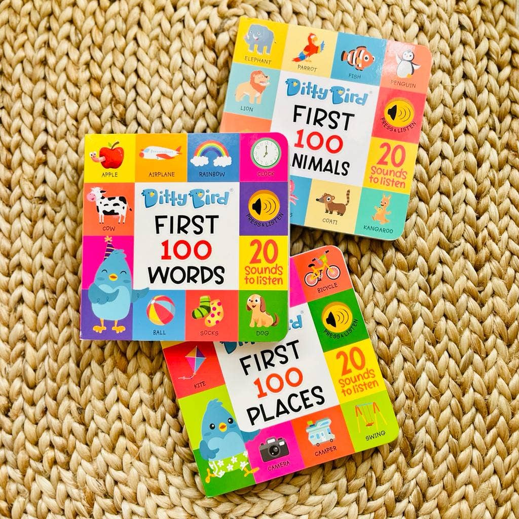 First 100 Animals Ditty Bird - enjoykidsus