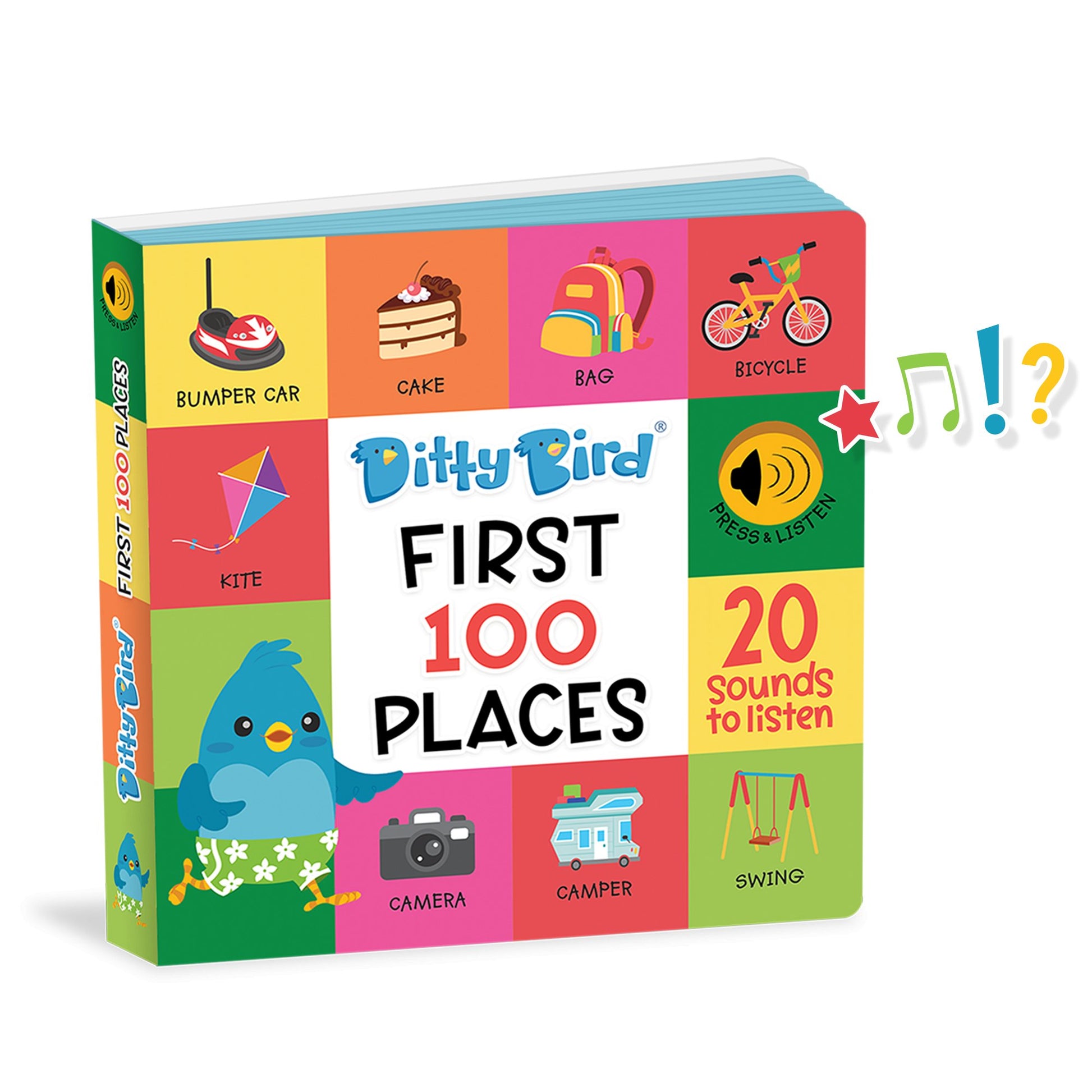 First 100 Places Ditty Bird - enjoykidsus