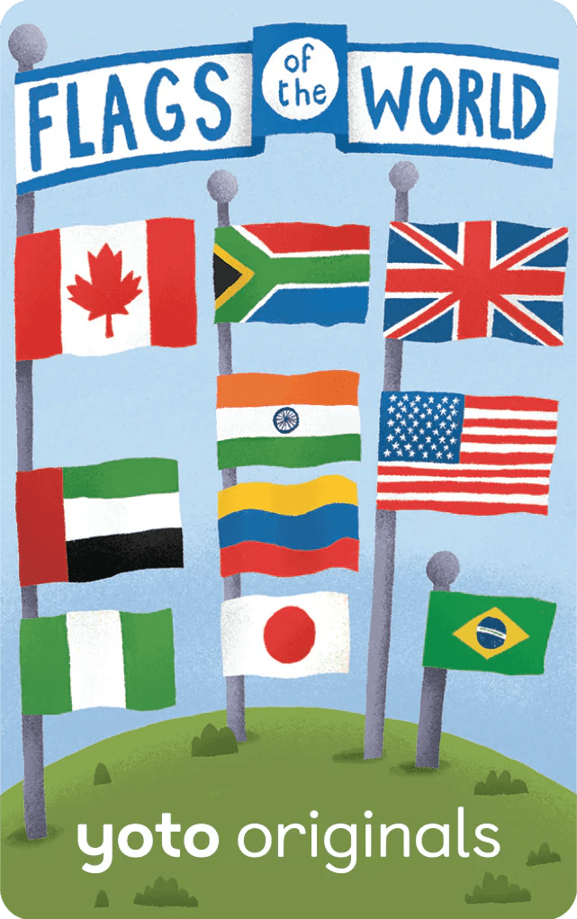 Flags of the World - Audiobook Card Yoto