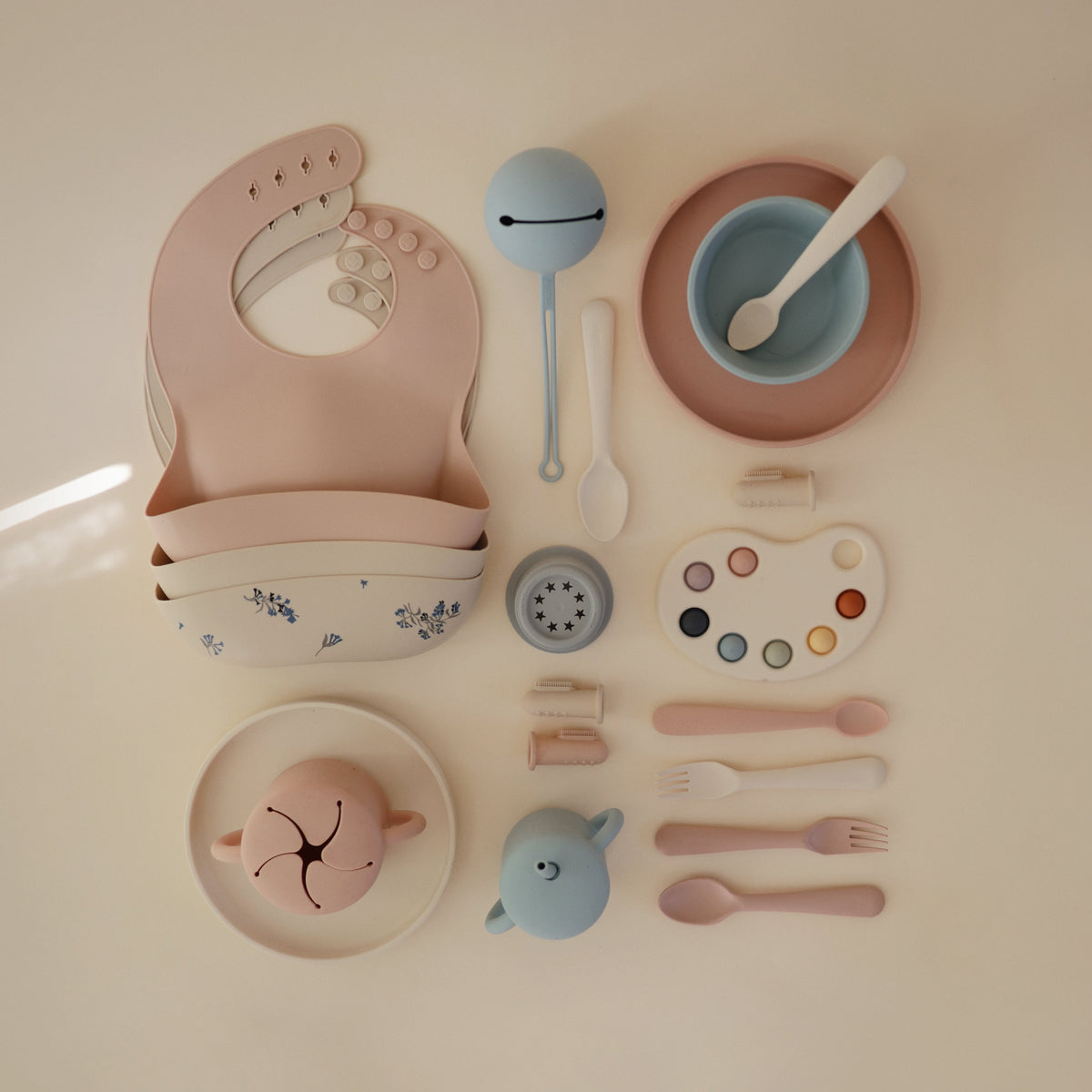 Silicone Baby Bib mushie