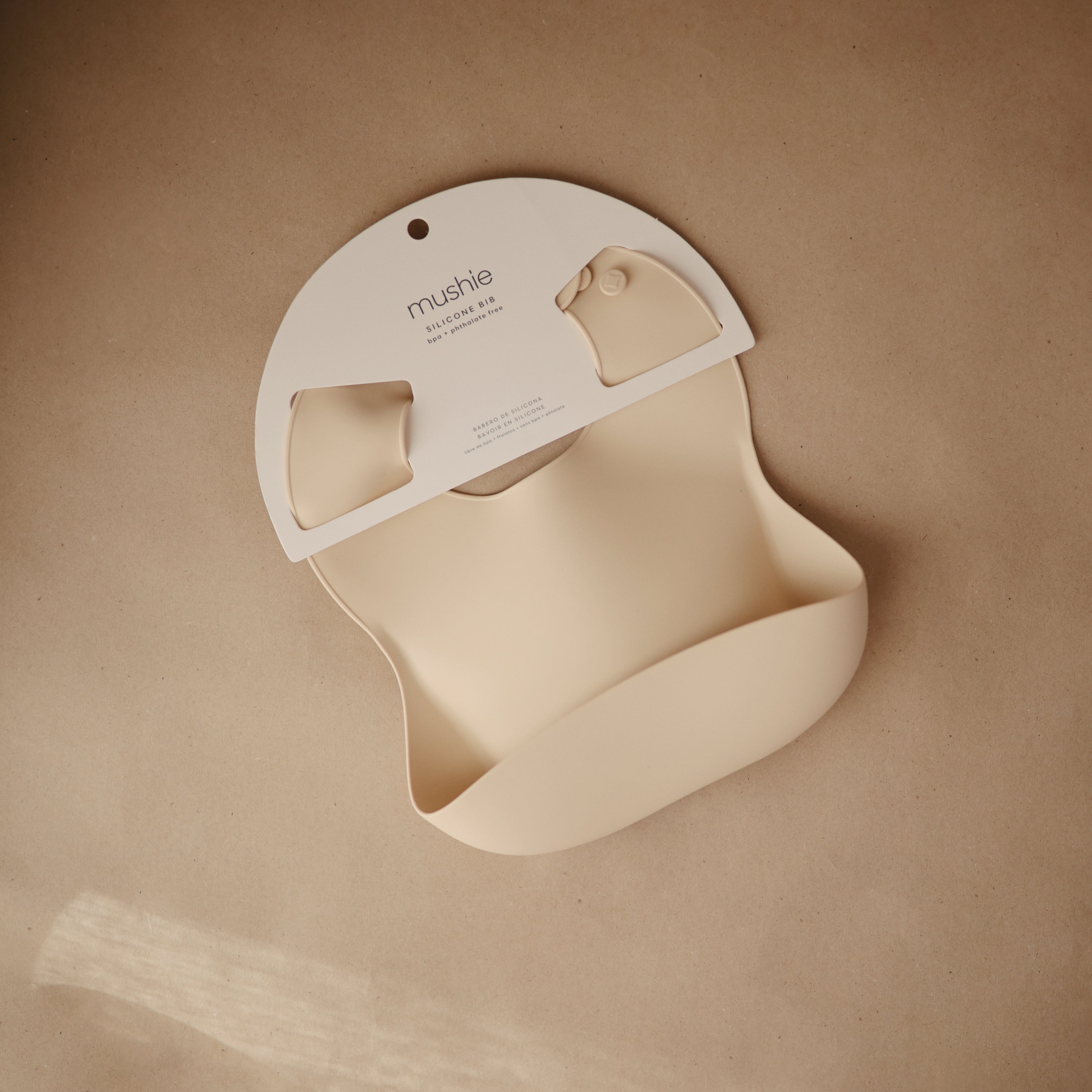 Silicone Baby Bib mushie