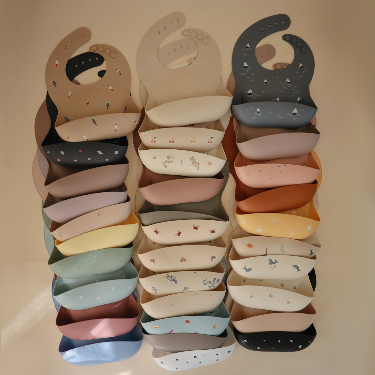 Silicone Baby Bib mushie