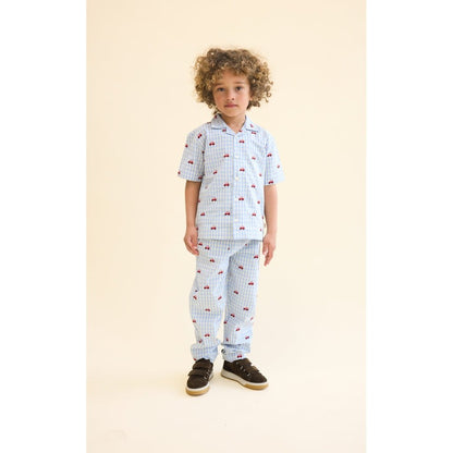 Flöss Albert Pants - Blue Gingham
