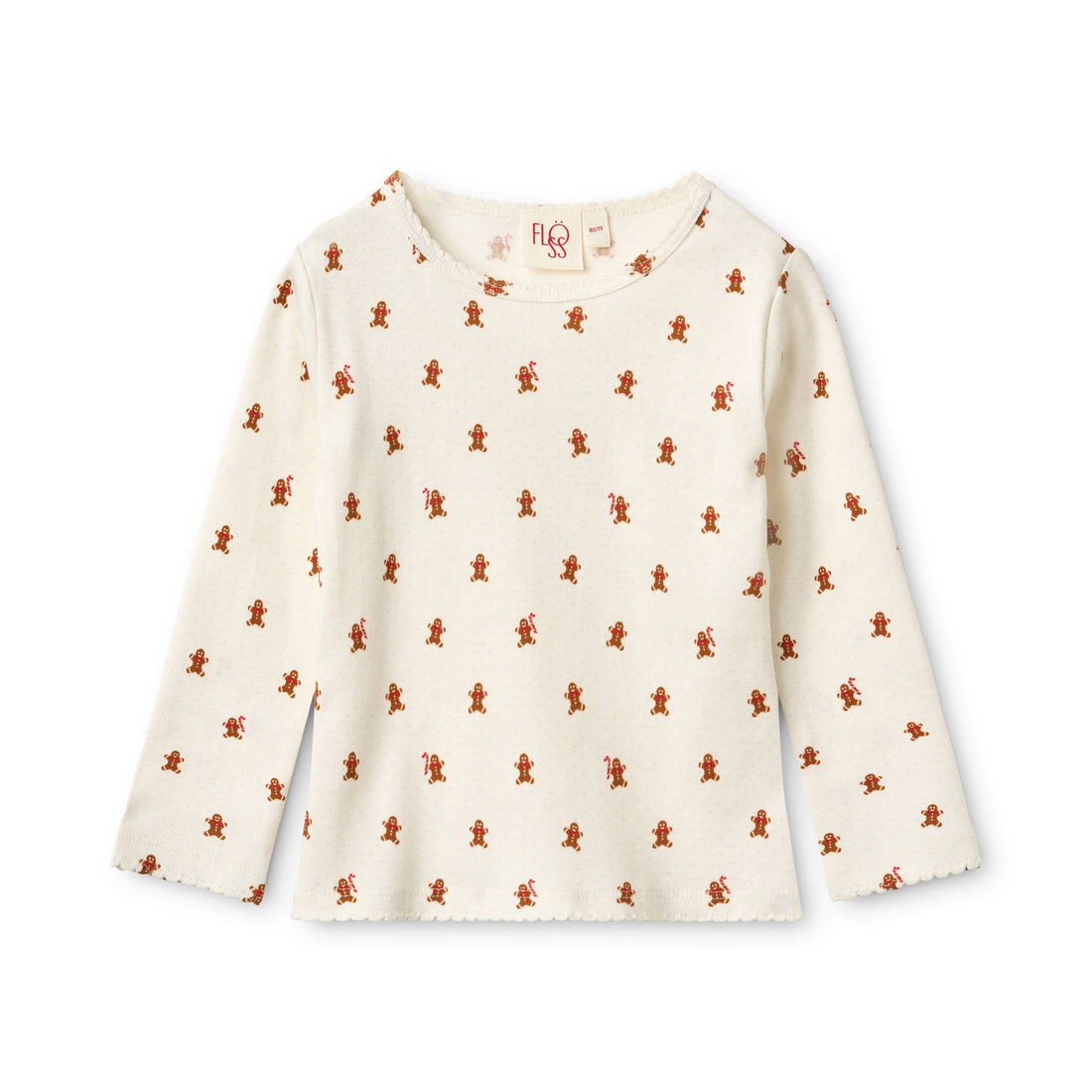 Flöss Charlie Blouse - Gingerbread Dot