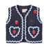 Flöss Hannah Vest in New Navy, front view