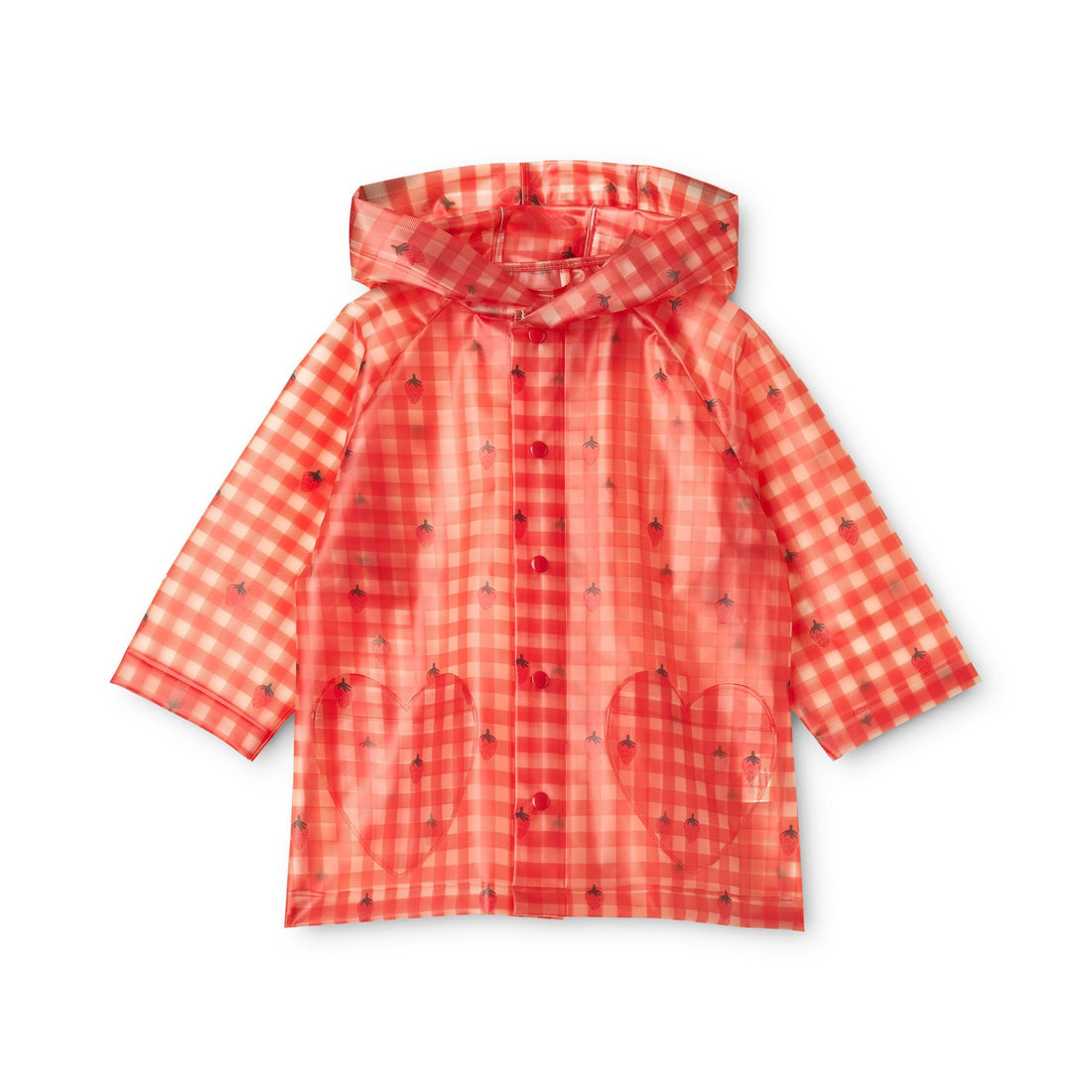 Flöss Iris Raincoat - Berry Gingham