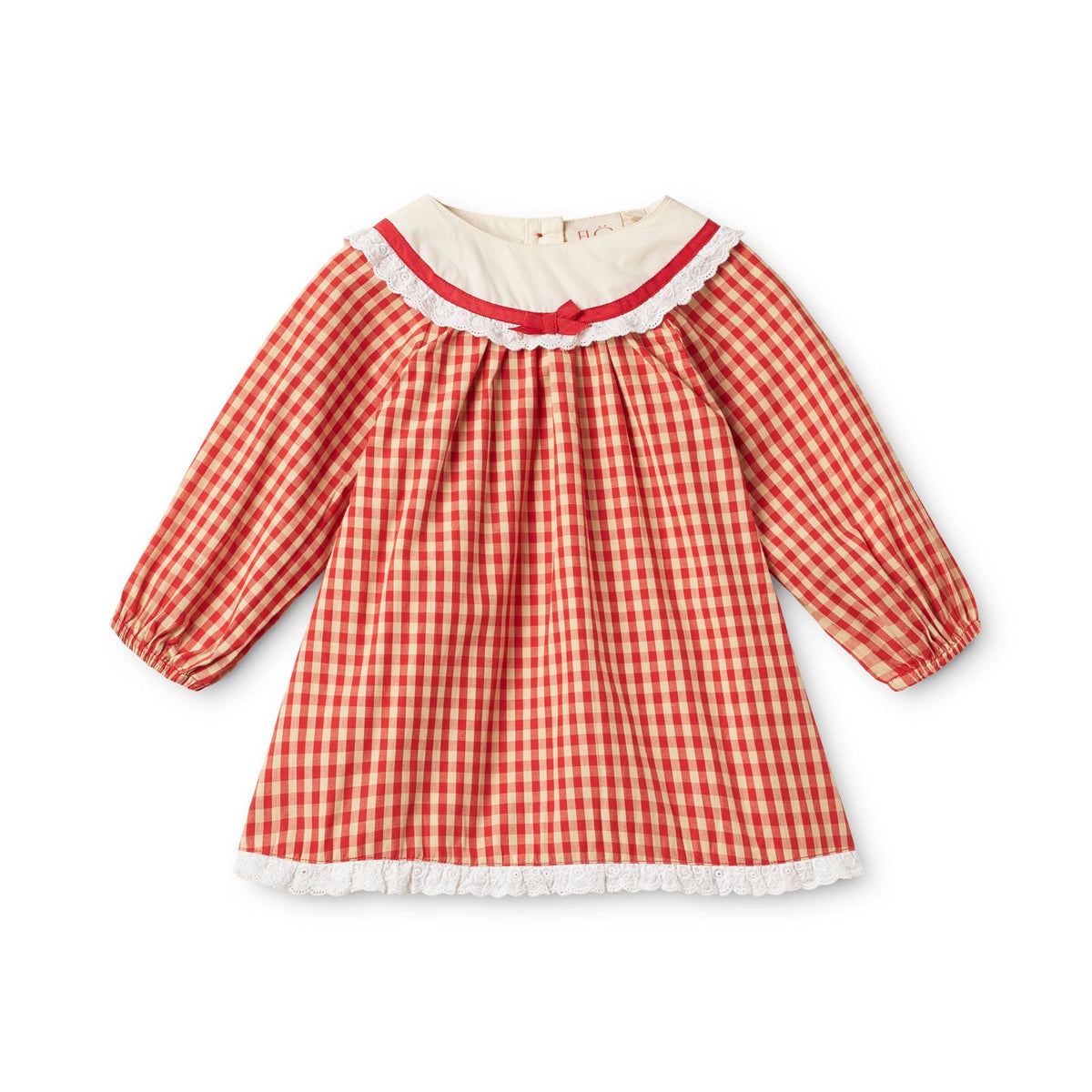 Flöss Lucia Dress - Poppy Red Gingham