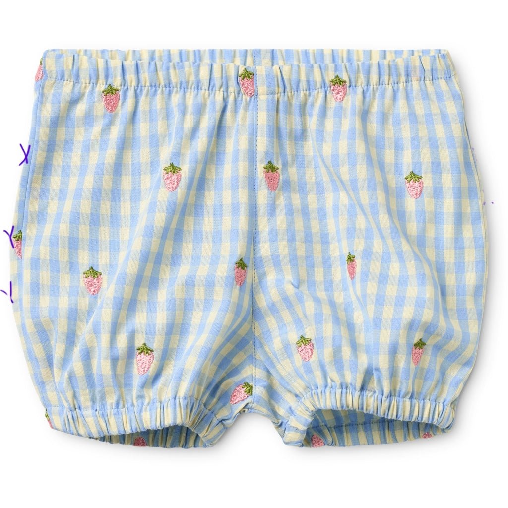 Flöss Mille Baby SL shorts- Sky Berry Gingham
