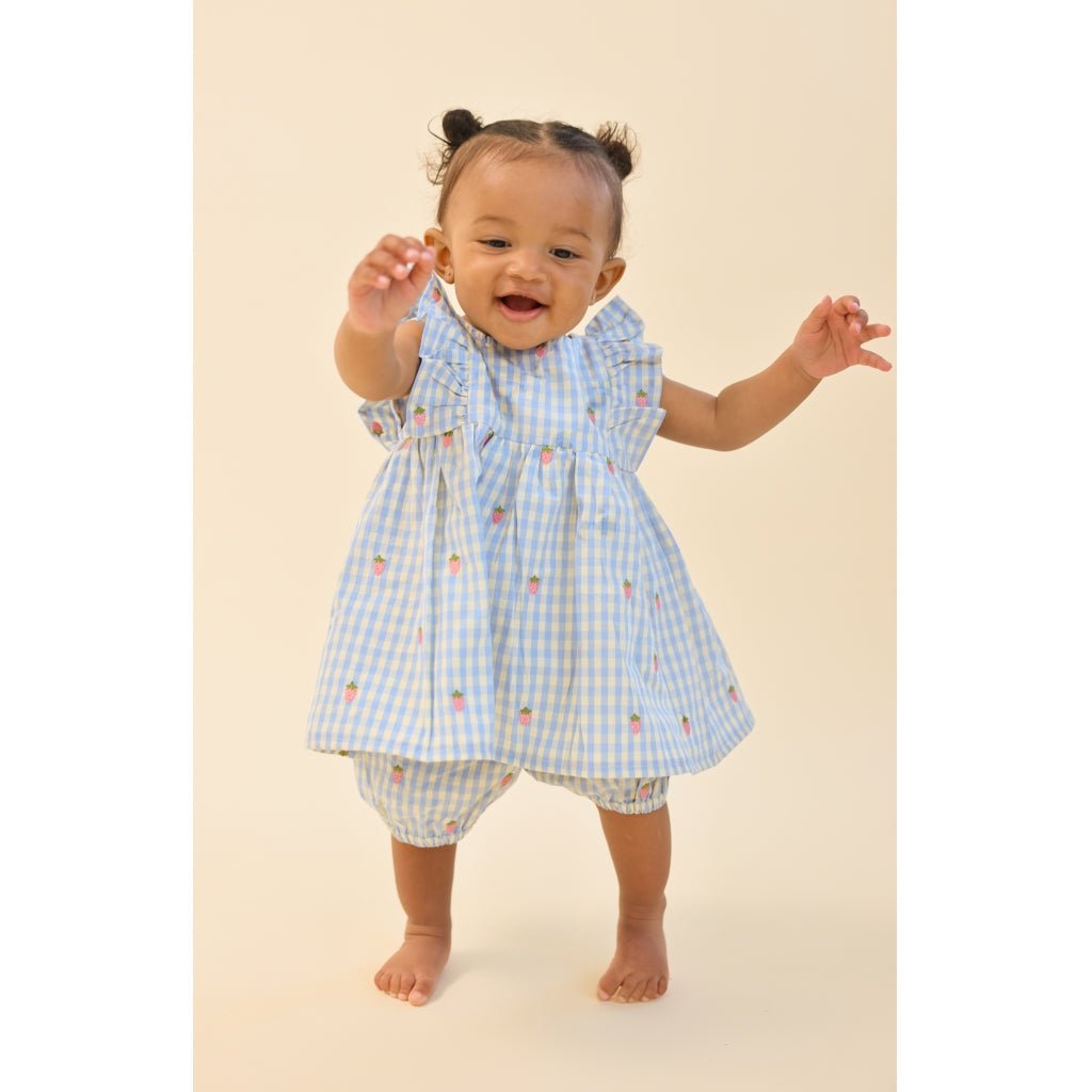 Flöss Mille Baby SL Set - Sky Berry Gingham
