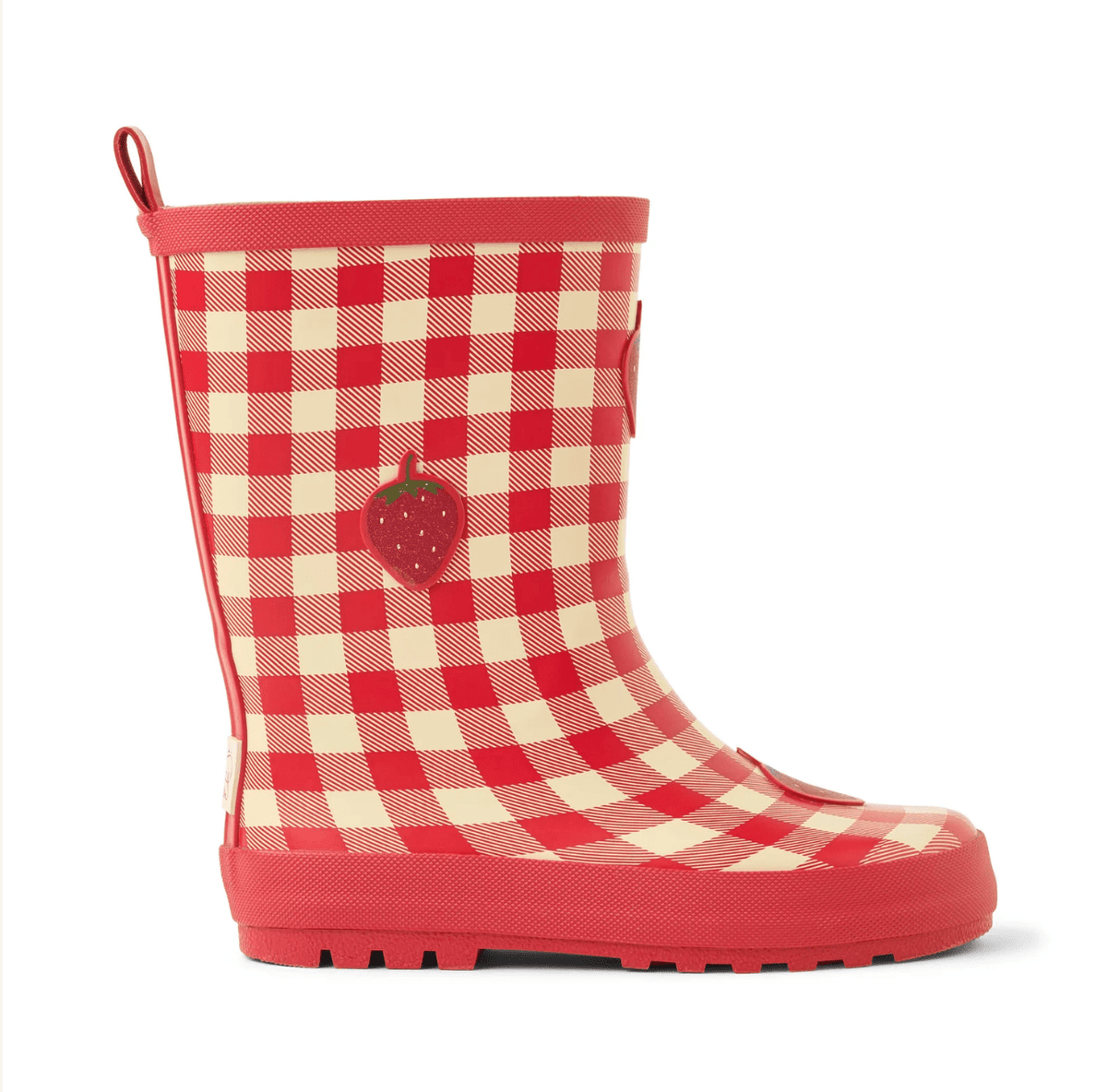 Flöss Misty Rain Boots - Berry Gingham Flöss