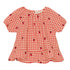 FLOESS Molly Blouse - Berry Gingham Flöss