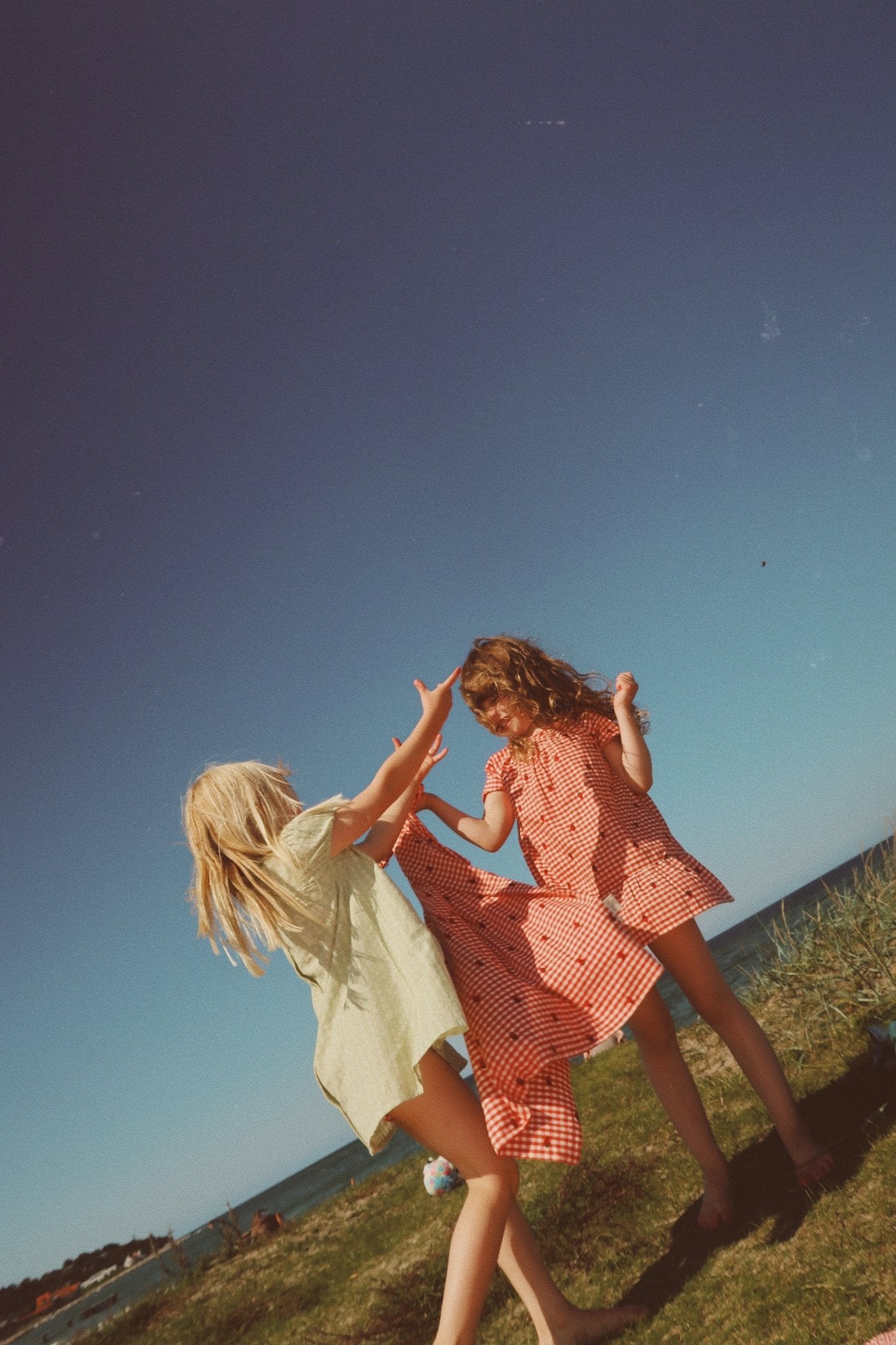 FLOESS Molly Dress - Berry Gingham Flöss