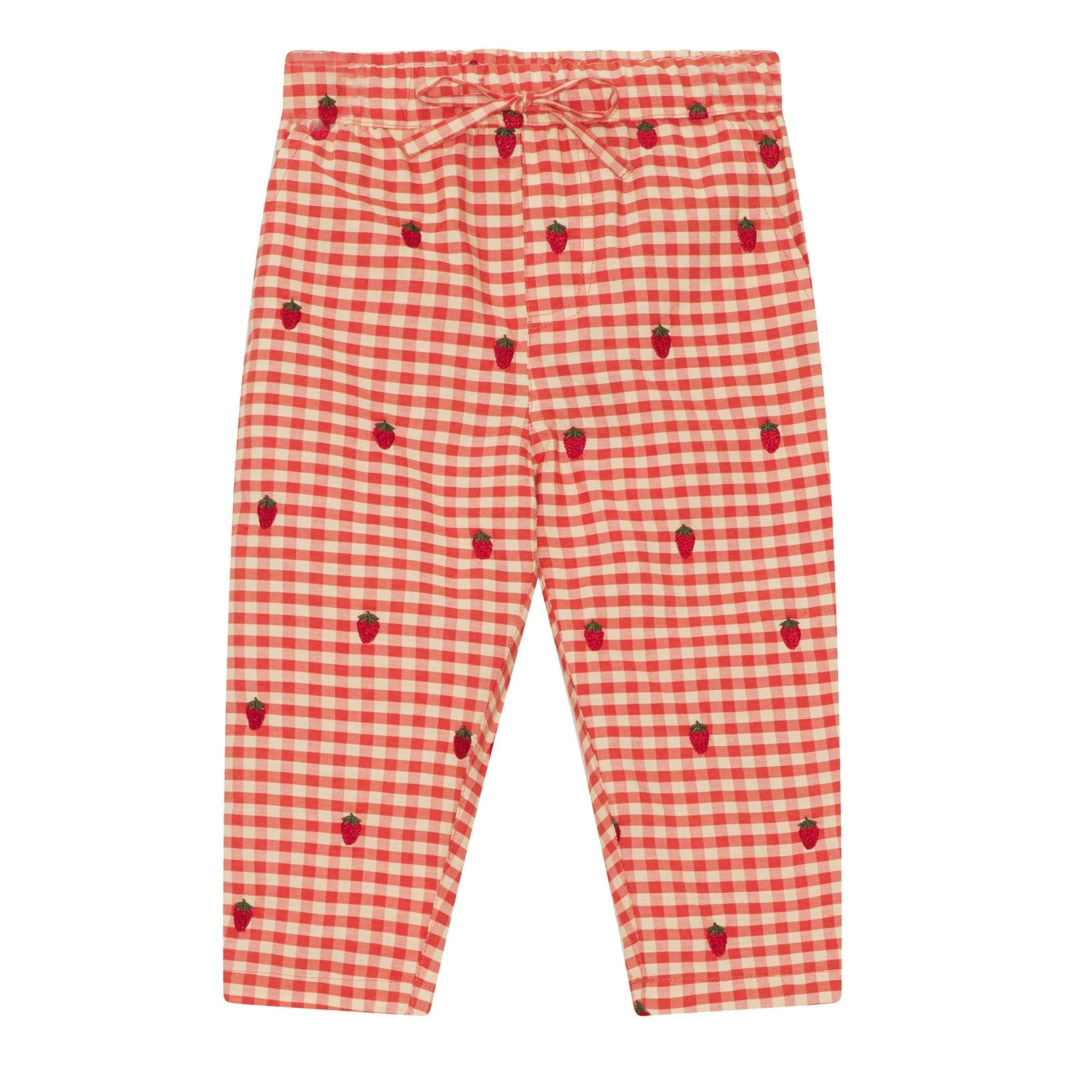 FLOESS Molly Pants - Berry Gingham Flöss
