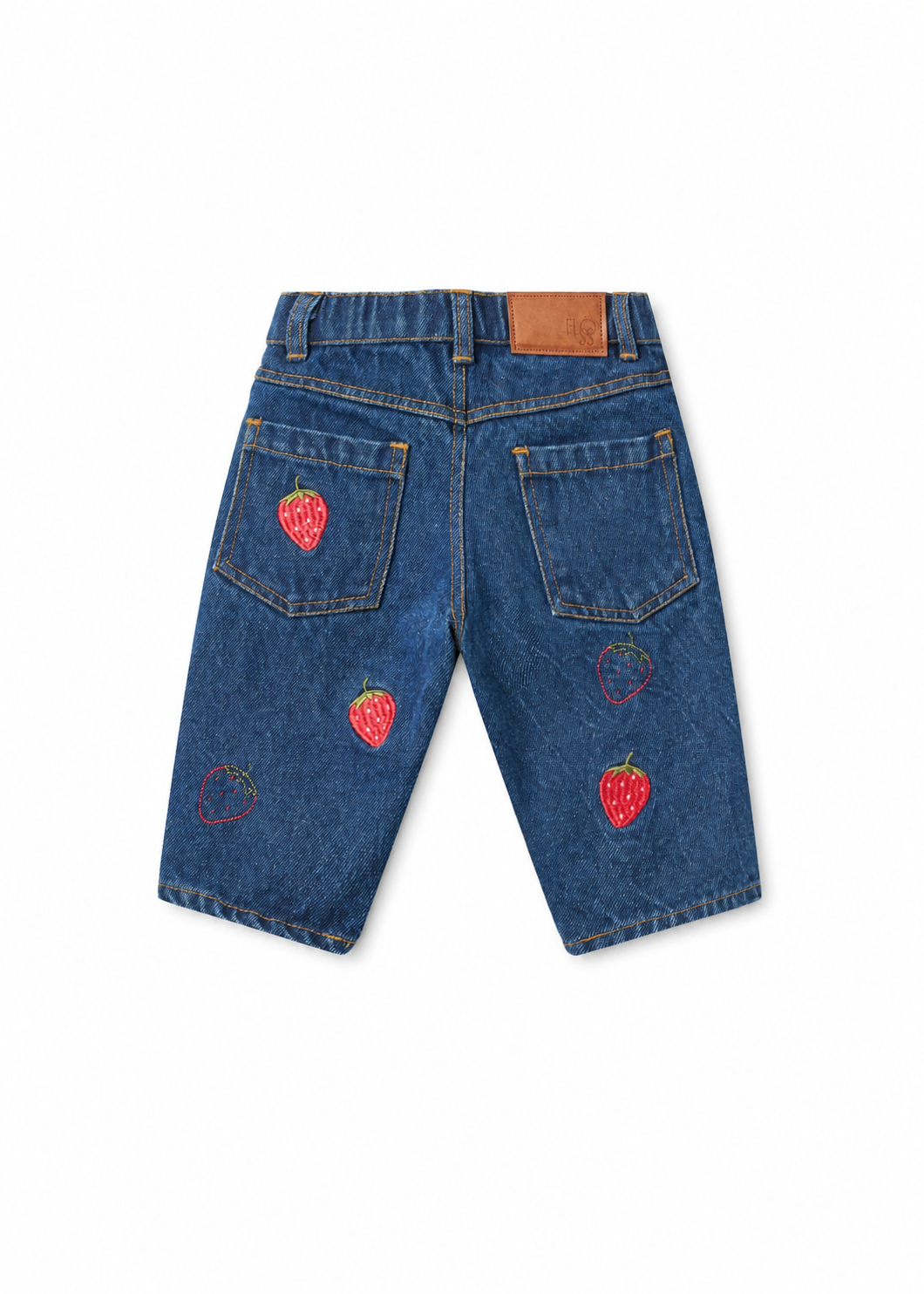 Flöss Sage Jeans - Mid Blue — front view