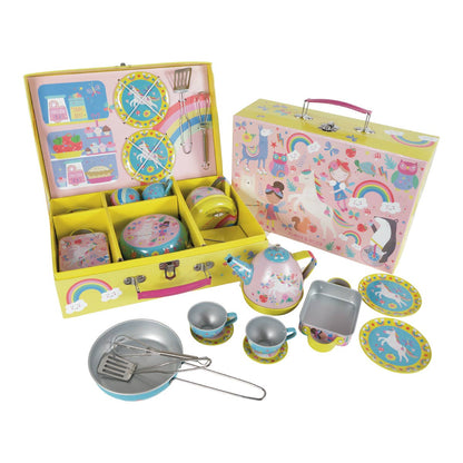 Floss and Rock - Musical Kitchen Set 12 Piece - Rainbow Fairy Floss and Rock - enjoykidsus