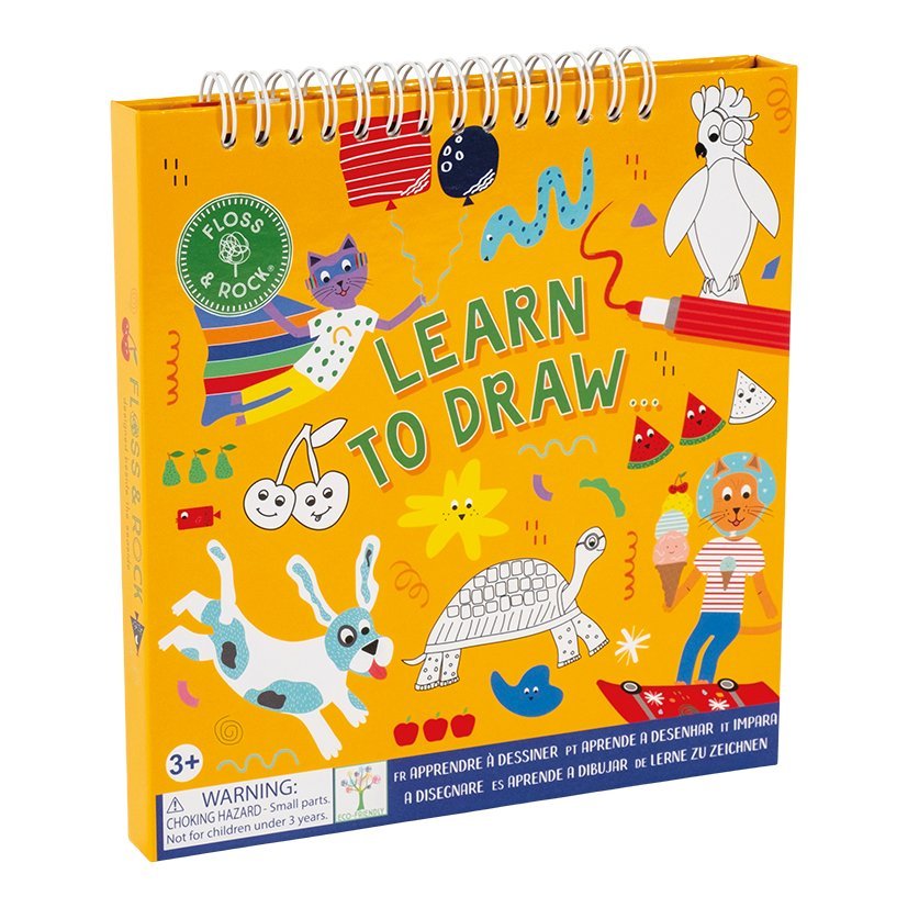 Floss and Rock - Pets Learn To Draw Floss and Rock