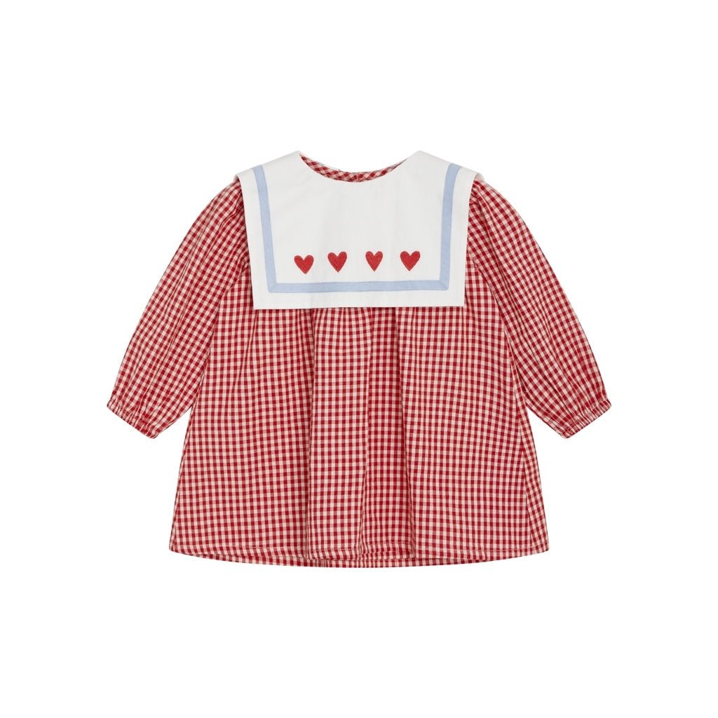 Flöss Anna Dress – Ruby Gingham Flöss