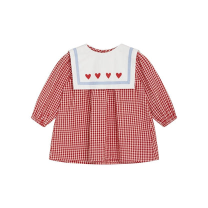 Flöss Anna Dress – Ruby Gingham Flöss