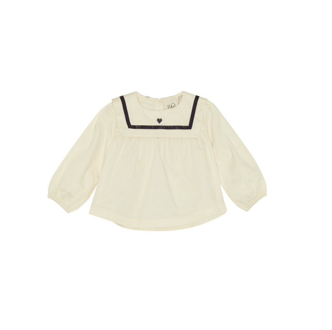 Flöss Bay Blouse - Soft white Flöss