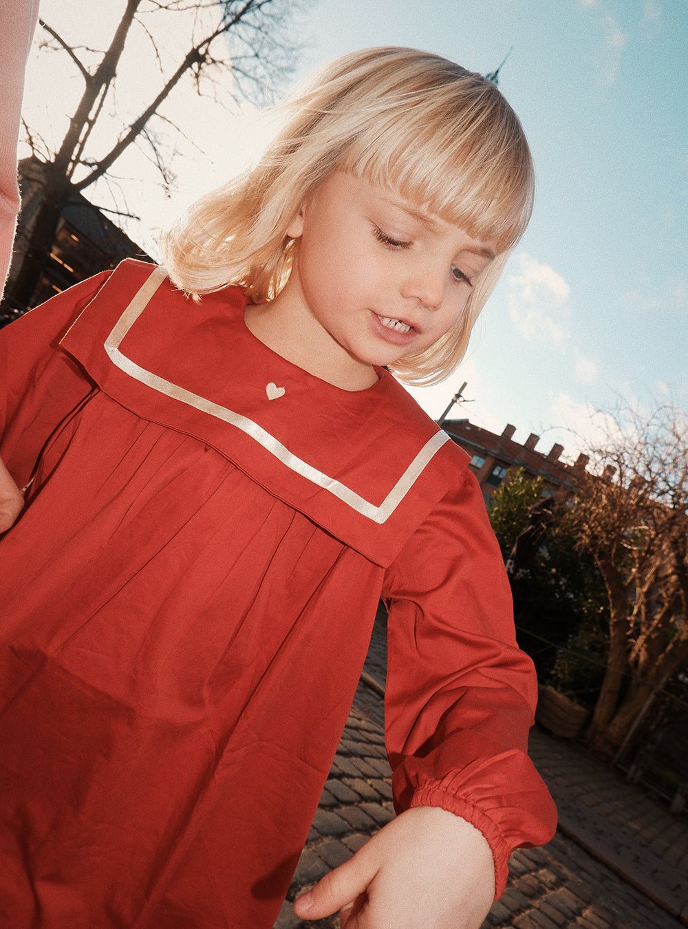 Flöss Bay Dress Poppy Red Flöss