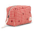 Flöss Molly Small Toiletry Bag – Berry Gingham Flöss