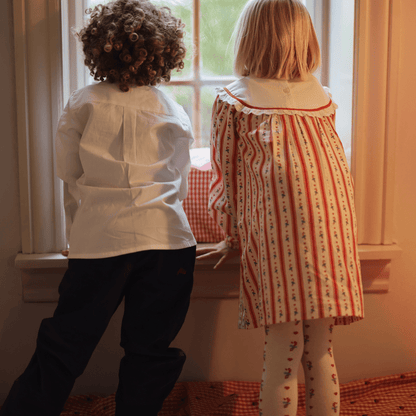 Flöss Noelle Dress – Holiday Stripe Flöss