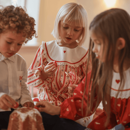 Flöss Noelle Dress – Holiday Stripe Flöss