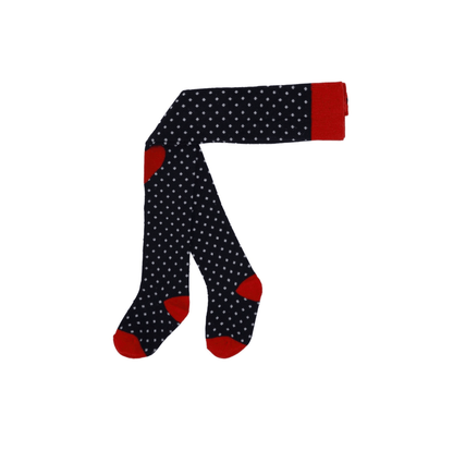 Flöss Vera Tights - Navy Dot Heart Flöss