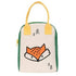 Fluf Zipper Lunch Bag - Fox Fluf
