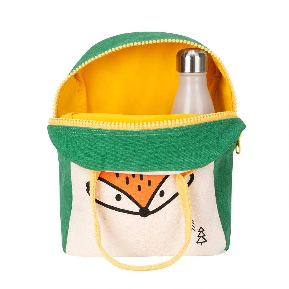 Fluf Zipper Lunch Bag - Fox Fluf