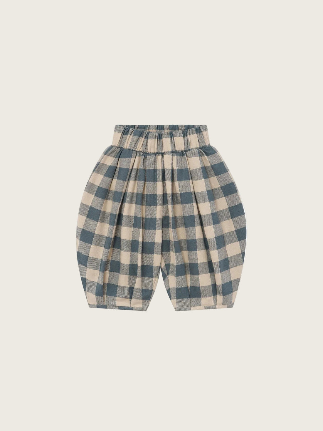 Organic Zoo Fog Blue Gingham Lodge Pants image 1