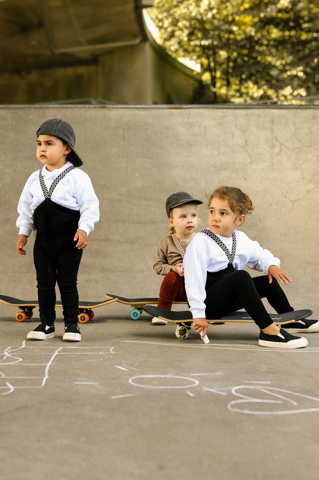 Silly Silas Footless Classic Black Checked Silly Silas