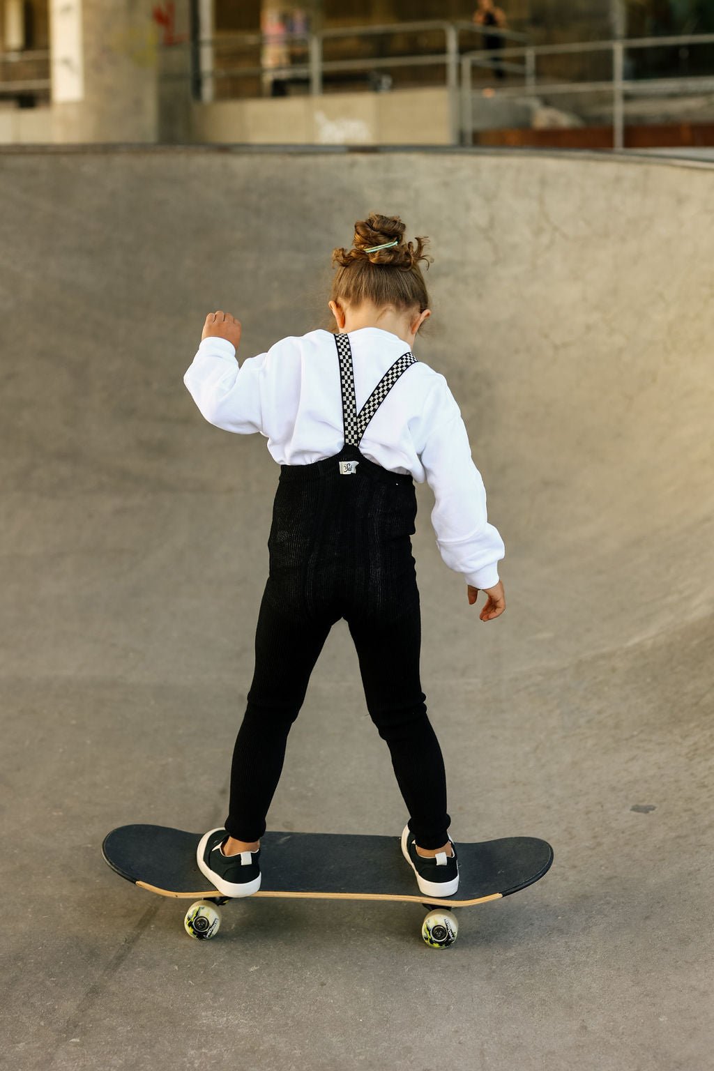 Silly Silas Footless Classic Black Checked Silly Silas