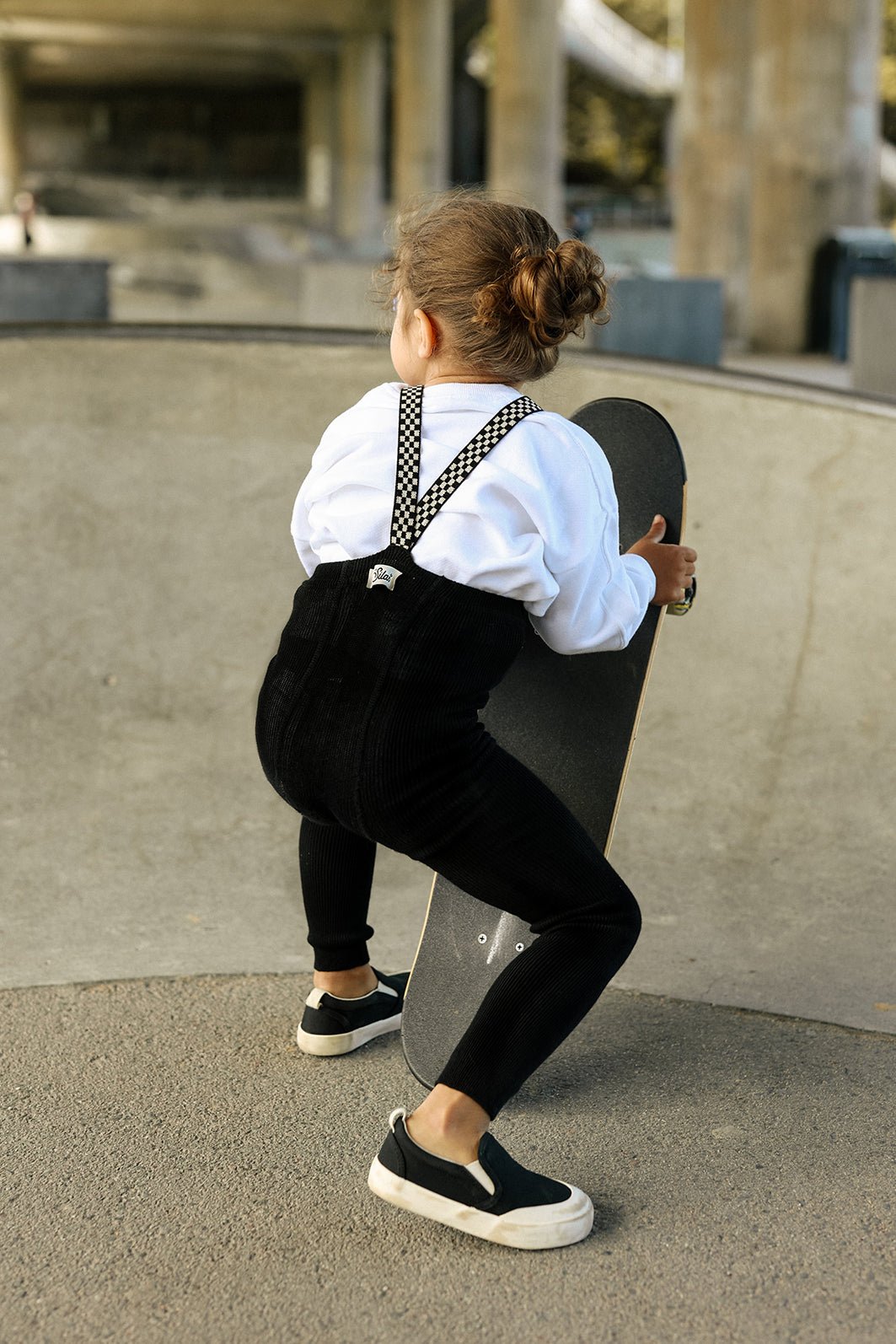 Silly Silas Footless Classic Black Checked Silly Silas