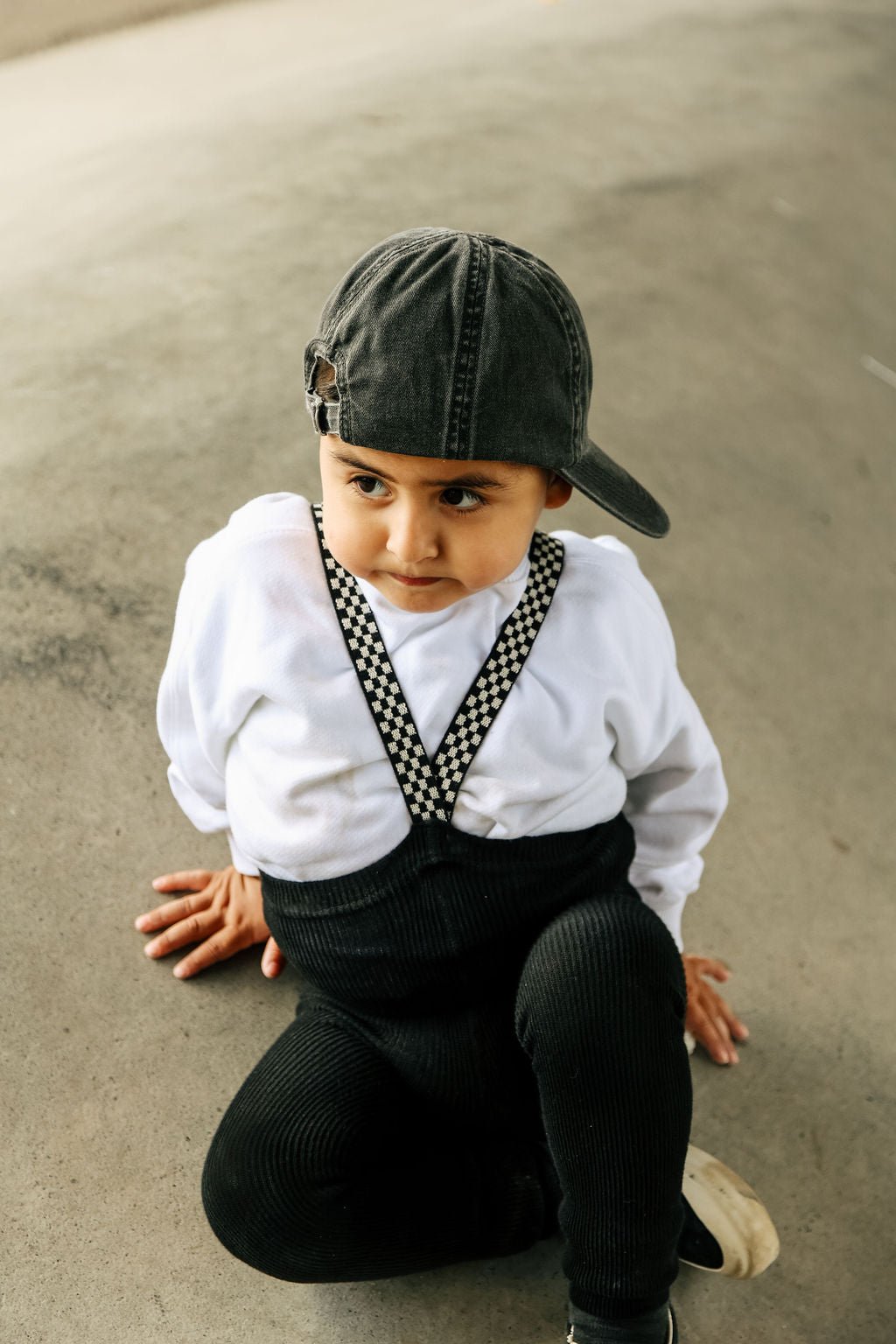 Silly Silas Footless Classic Black Checked Silly Silas