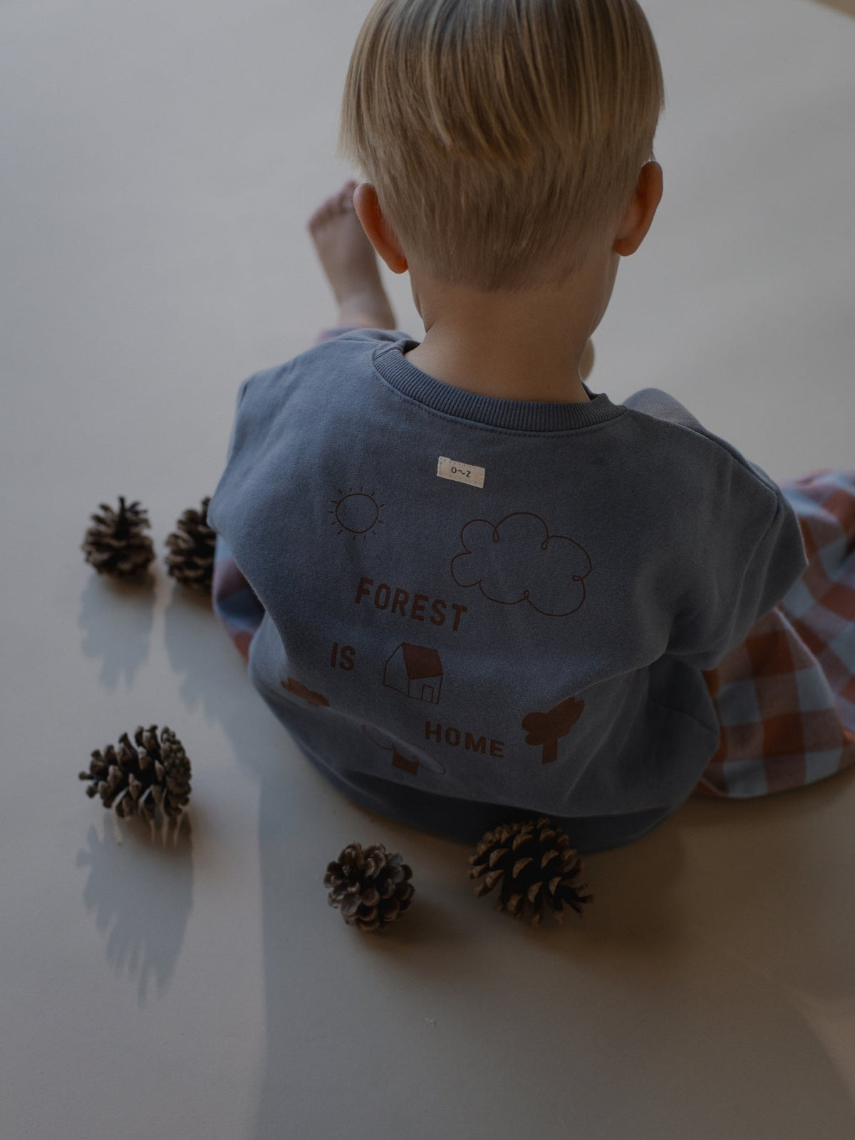 Organic Zoo Forest is Home Sweatshirt image 5