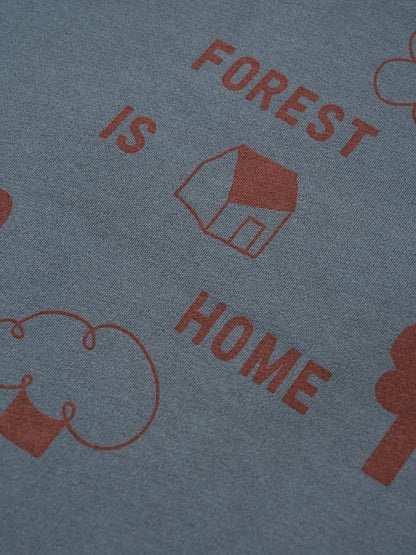 Organic Zoo Forest is Home Sweatshirt image 3