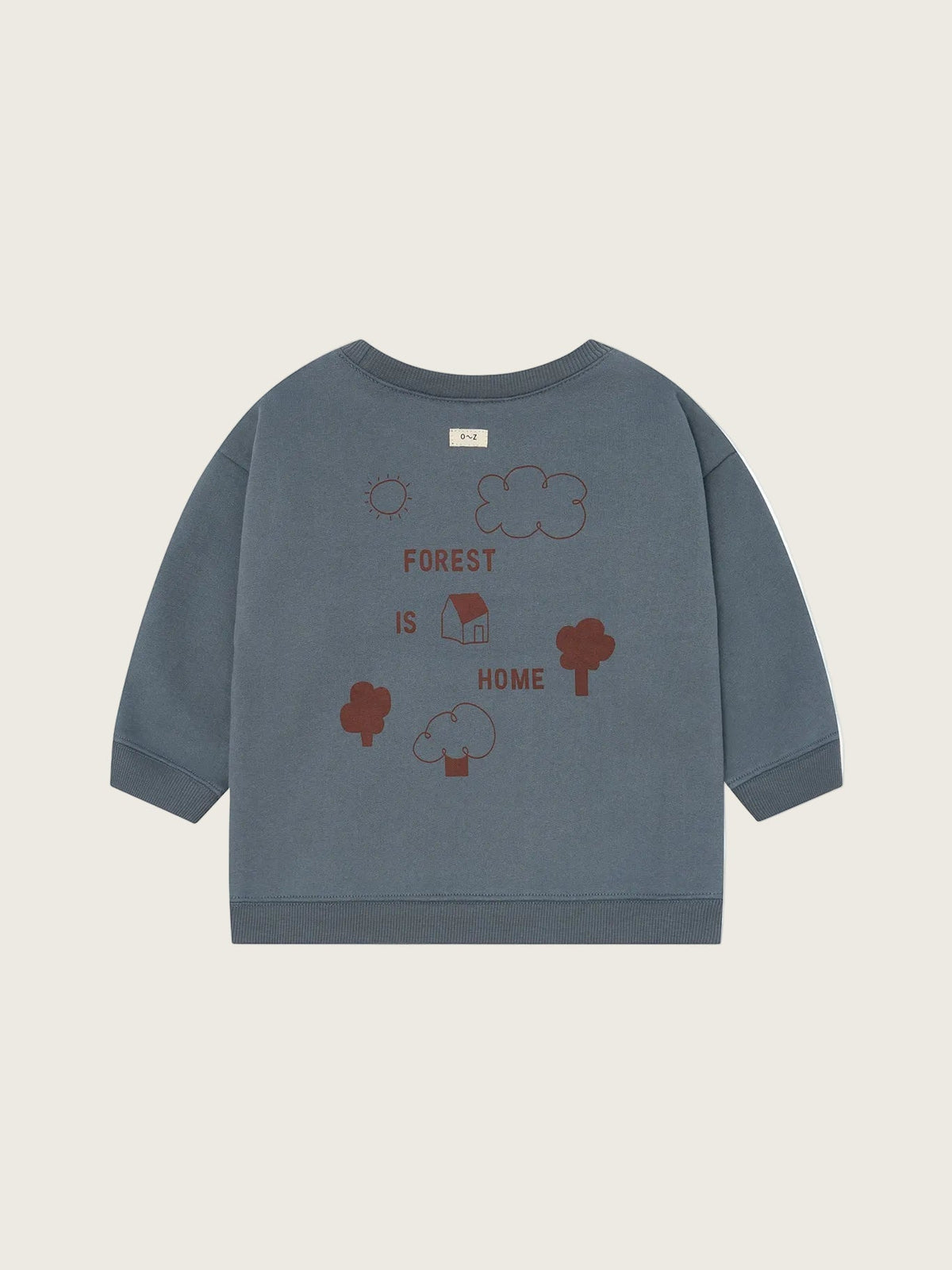 Organic Zoo Forest is Home Sweatshirt image 1