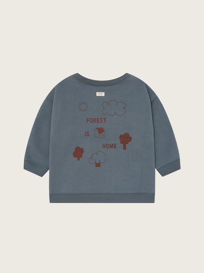 Organic Zoo Forest is Home Sweatshirt image 1