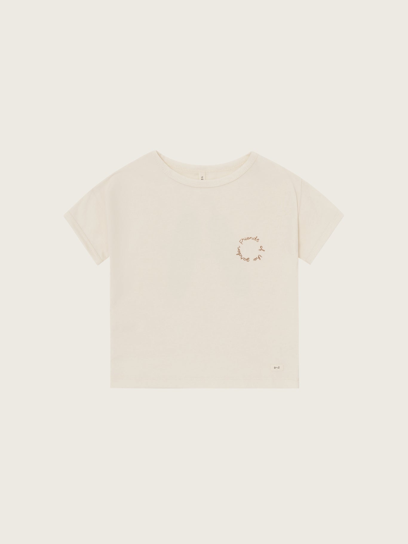 Friends Of The Garden Boxy T-Shirt Organic Zoo