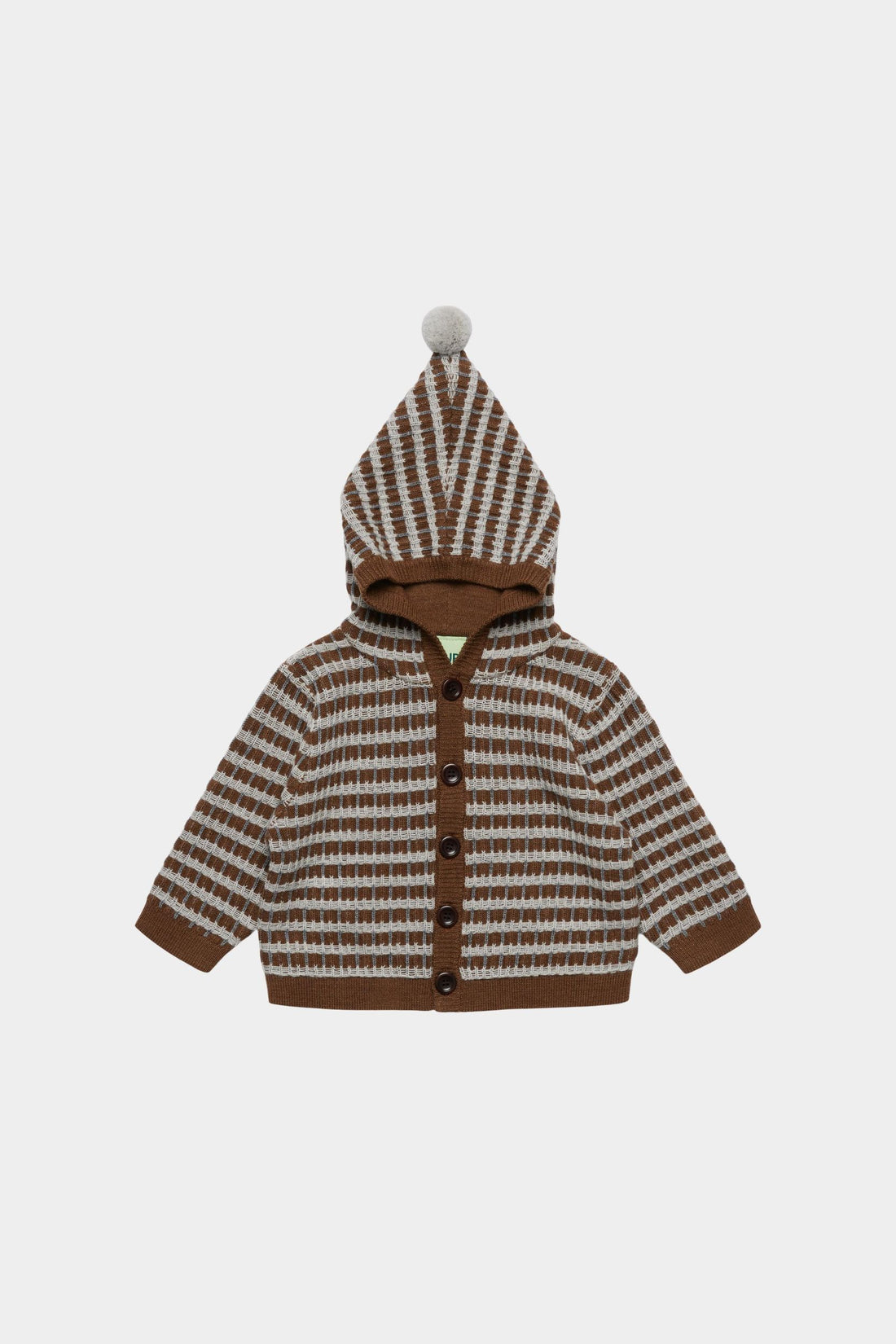 FUB Baby Multi Cardigan - Hazel Melange/Light Grey Melange/Steel
