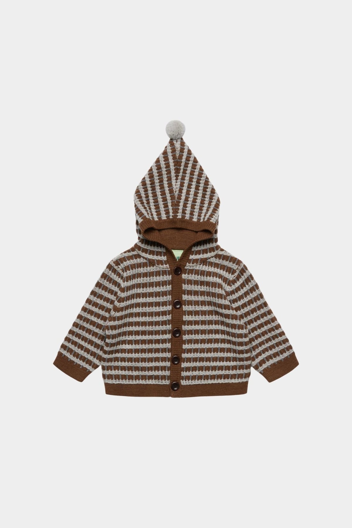 FUB Baby Multi Cardigan - Hazel Melange/Light Grey Melange/Steel