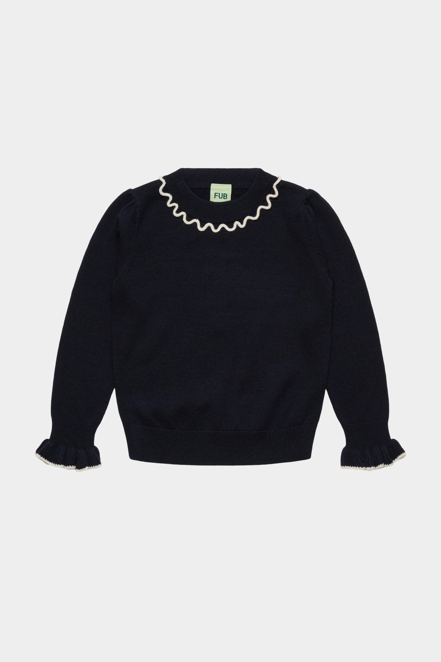 FUB Frill Jumper - Dark Navy