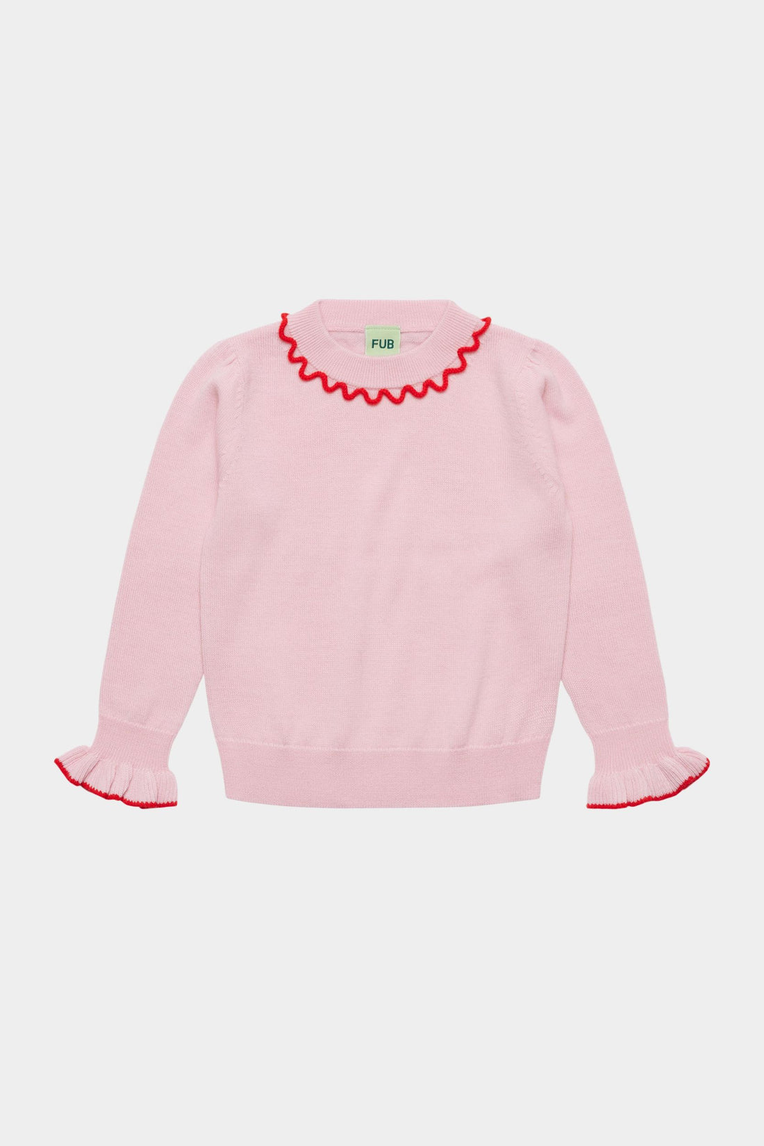 FUB Frill Jumper - Rose Quartz