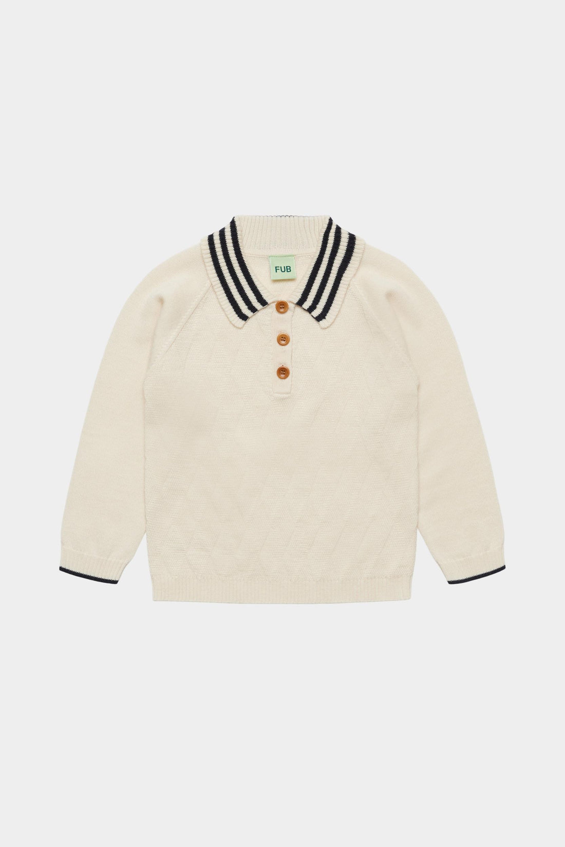FUB Harlekin Polo - Ecru
