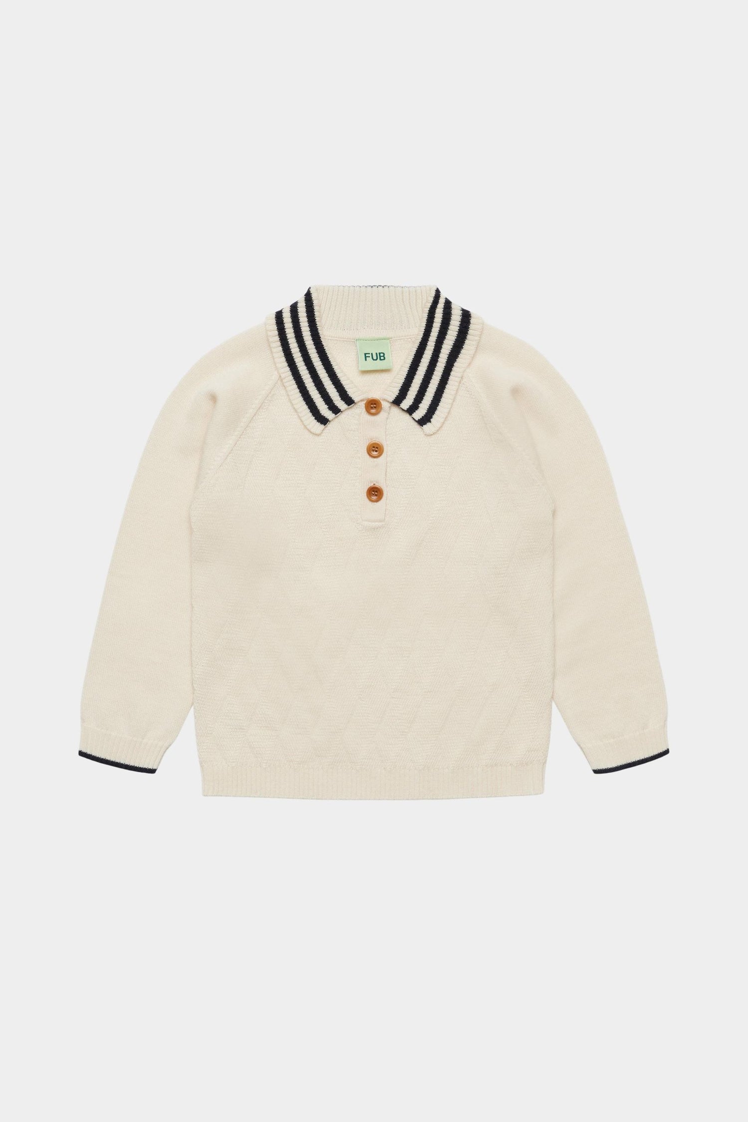 FUB Harlekin Polo - Ecru