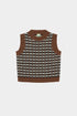 FUB Lambswool Vest - Hazel Melange