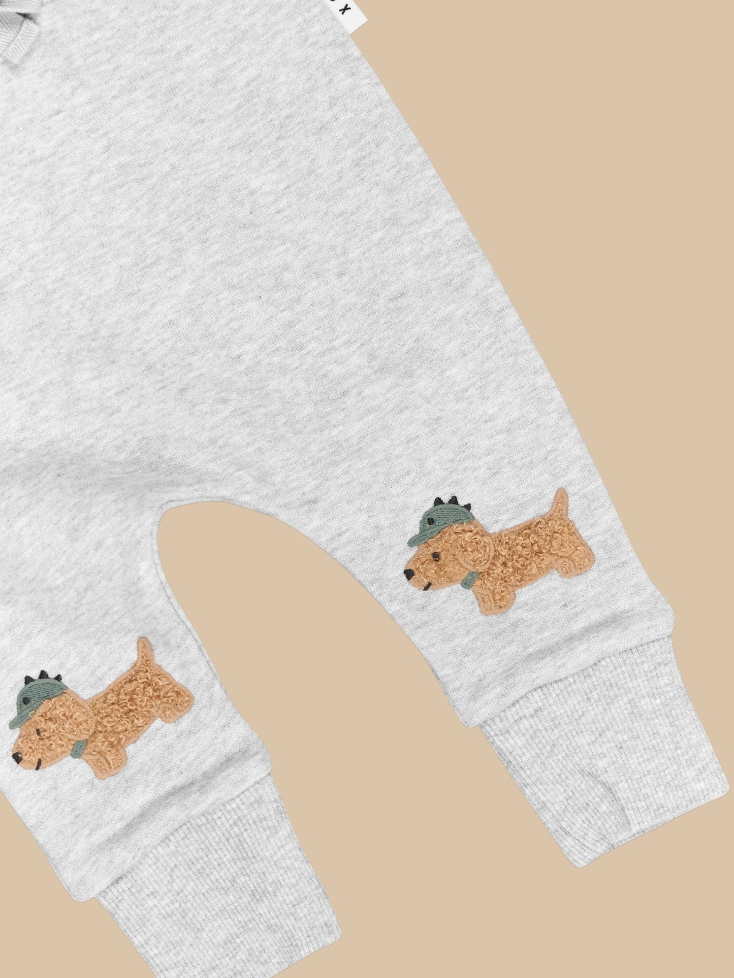 FURRY DINO DOG DROP CROTCH PANT Huxbaby - enjoykidsus